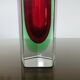 Vase Sommerso Murano design Luigi Mandruzzatto années 60
