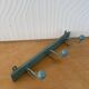 Set of 2 shelves and 1 vintage coat rack