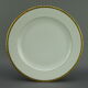 Six flat plates gold inlays by Chastagner in Limoges