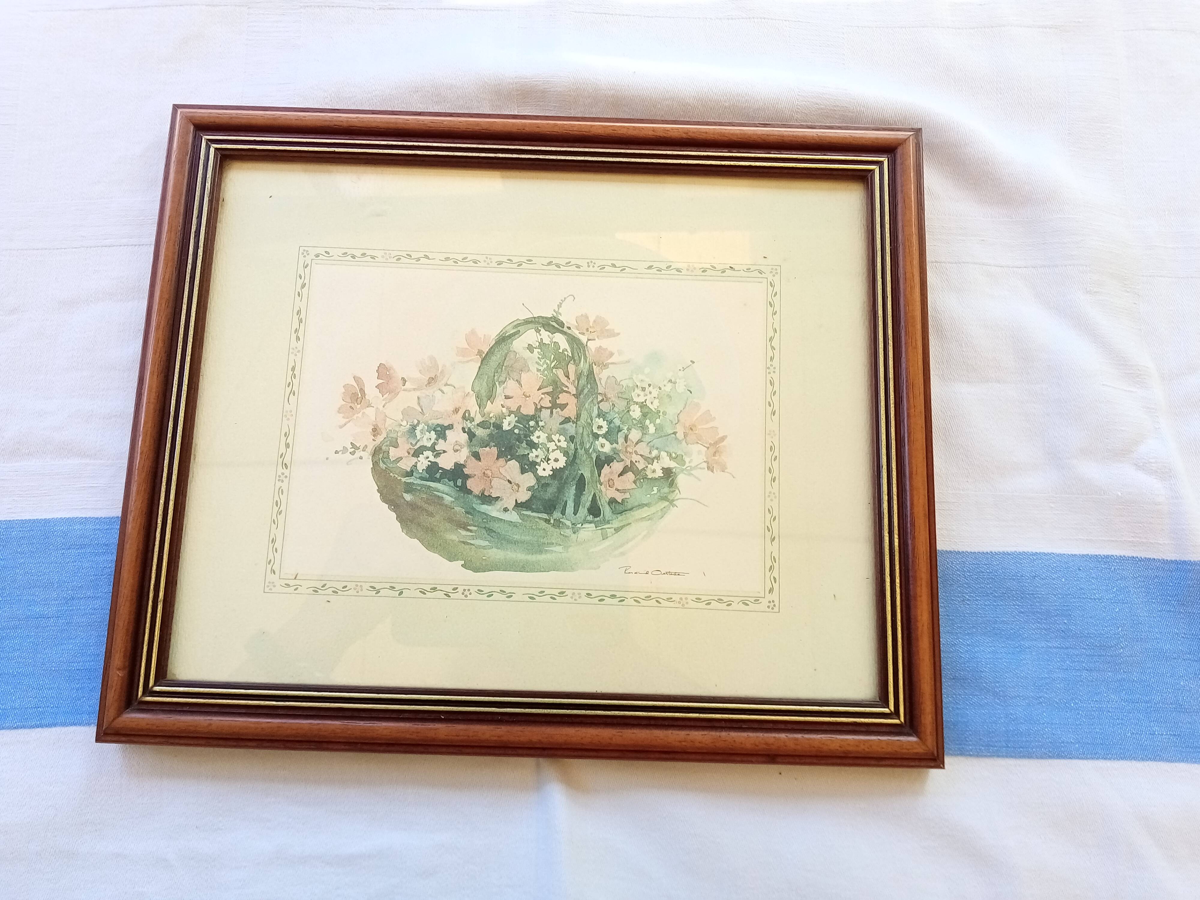 Country bouquet painting