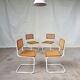 Set of 4 Habitat cesca dining chairs by Marcel Breuer, 80