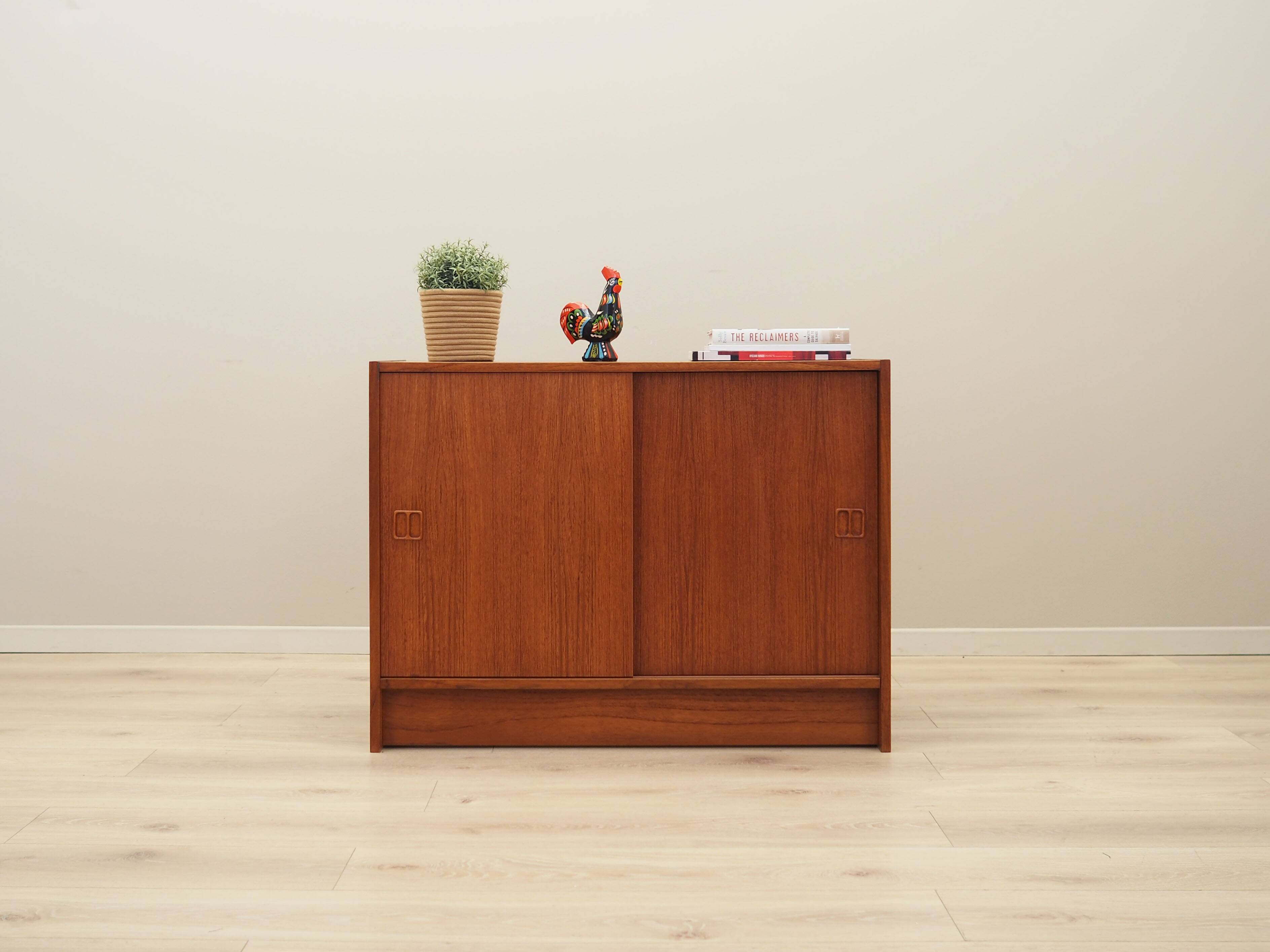 Teak cabinet, Danish design, 1960s, production: Denmark