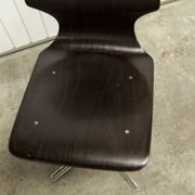Pair of vintage evolutionary chairs by Adam Stegner for Flötotto Pagholz, 1970