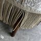 Vintage Fringed Cocktail Chair/Armchair/Single Seat