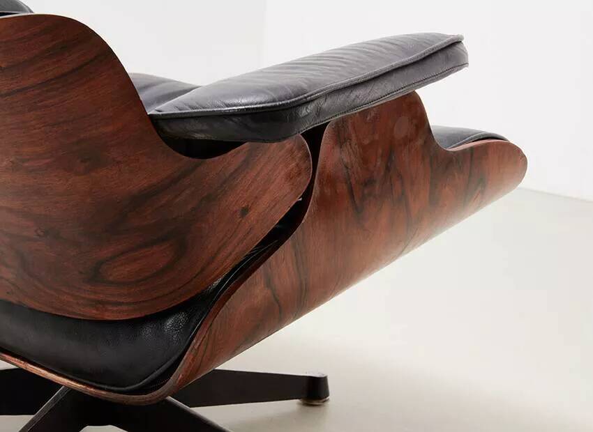 Charles & Ray Eames lounge chair model 670 for ICF Italy 60s/70s