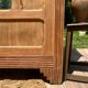 Bonnetière bois clair/ armoire une porte