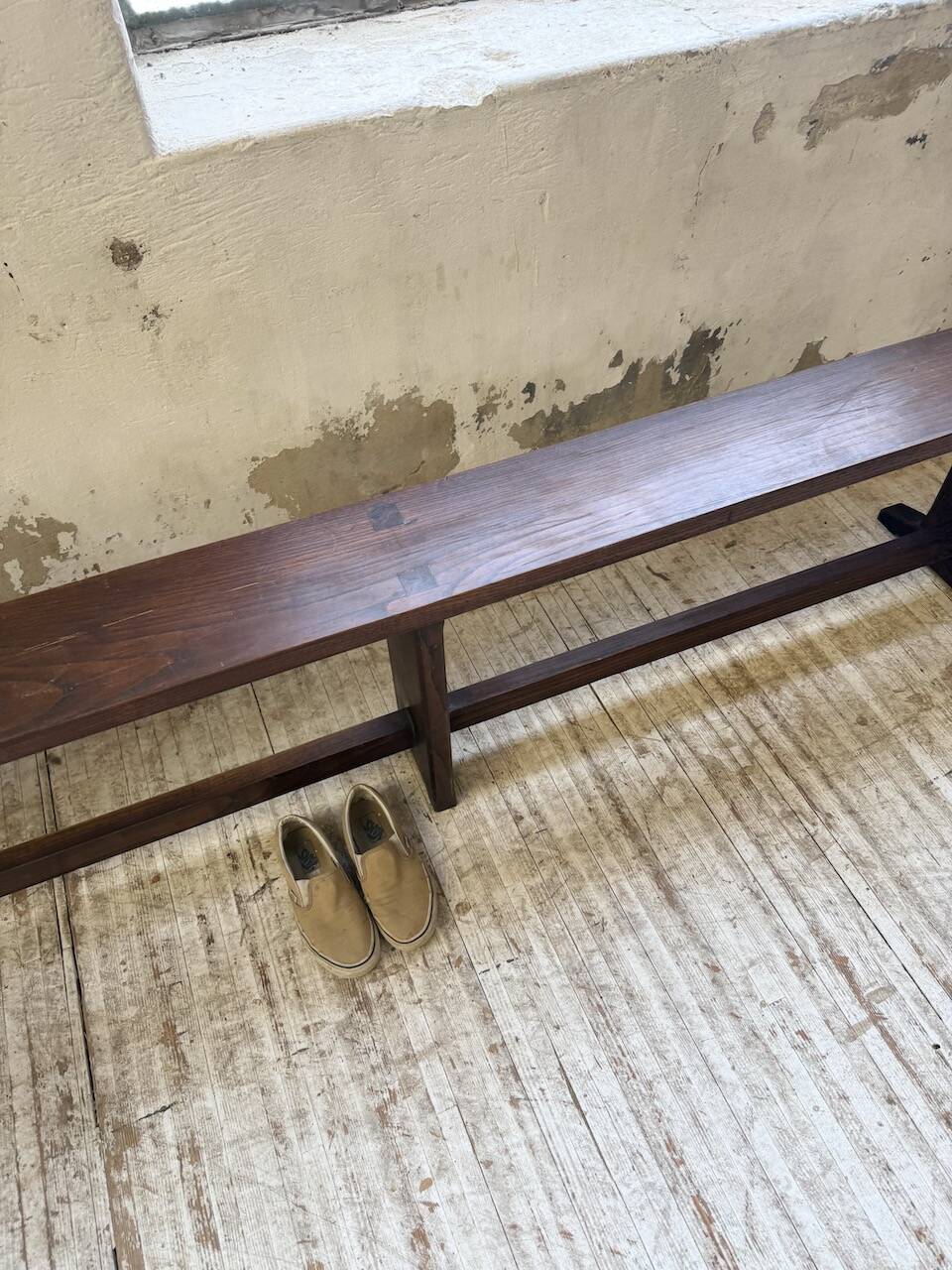 Oak bench 260 cm (2 available)