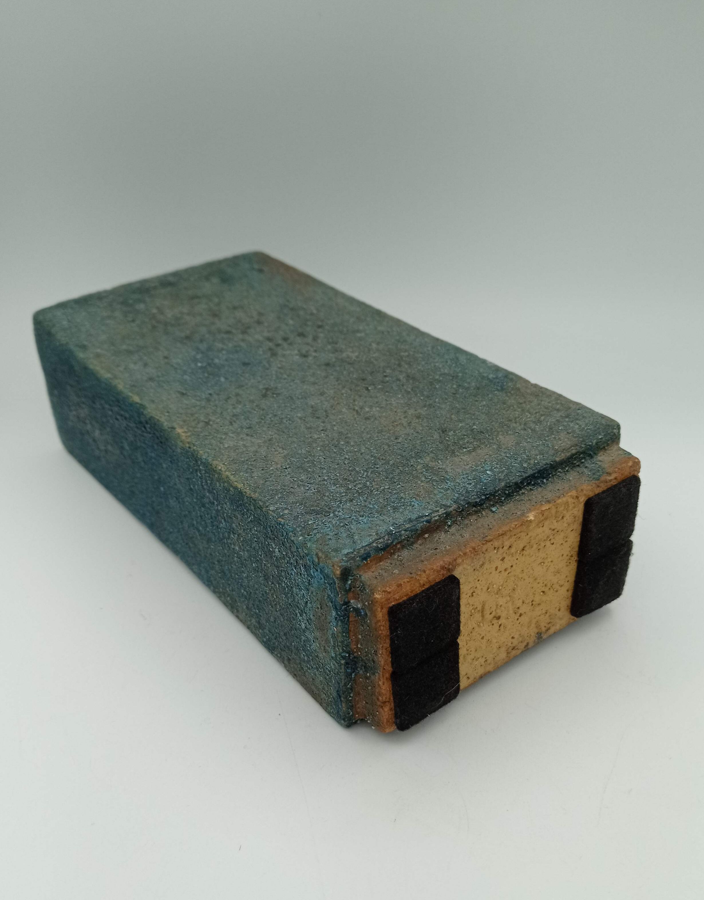 Geometric ceramic vase