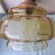 Scandinavian style glass pendant light
