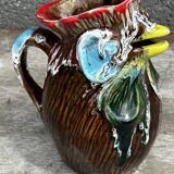 Vallauris Ceramic Rooster Pitcher - 1970s - H 20 cm