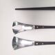 2 paires de couverts à salade teck et inox