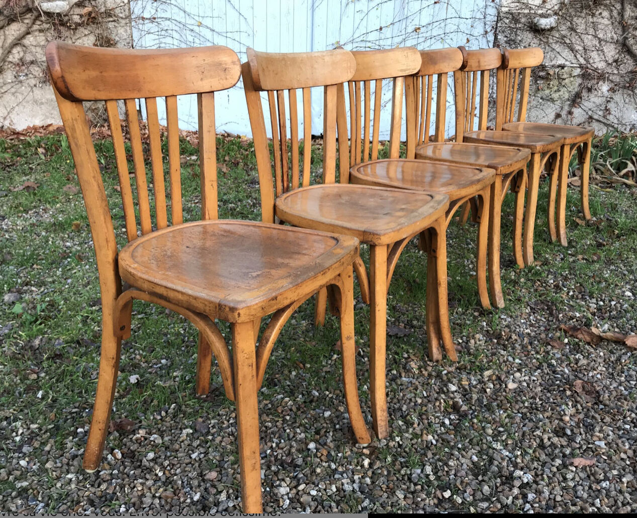 Vintage bistro chairs