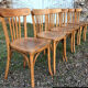 Chaises bistrot vintage