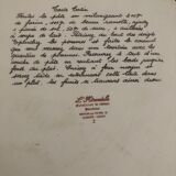 Pie dish in his wicker basket