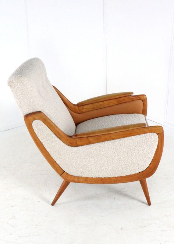 Armchair 'Uffenheim' - fully restored - mid century modern