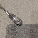 Christofle Vendome silver plated fish fork, 17.8cm