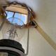 Pair of SCE floor lamps articulated brass 70s