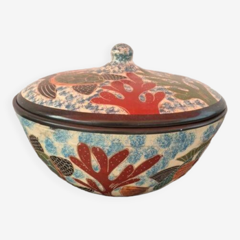 Juan CAMPOS soup tureen vase or covered pot in ceramic 1950