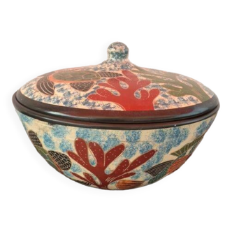 Juan CAMPOS soup tureen vase or covered pot in ceramic 1950