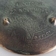 Art Deco bronze pocket emptier by Max Le Verrier