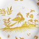 Assiette faïence de Moustiers oiseau