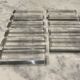11 crystal knife rests. Vintage