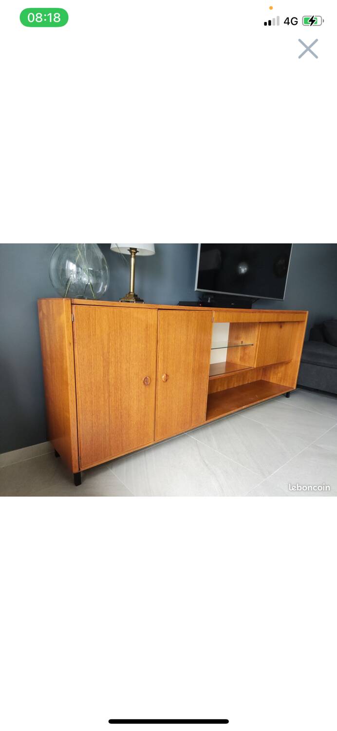 Scandinavian teak sideboard