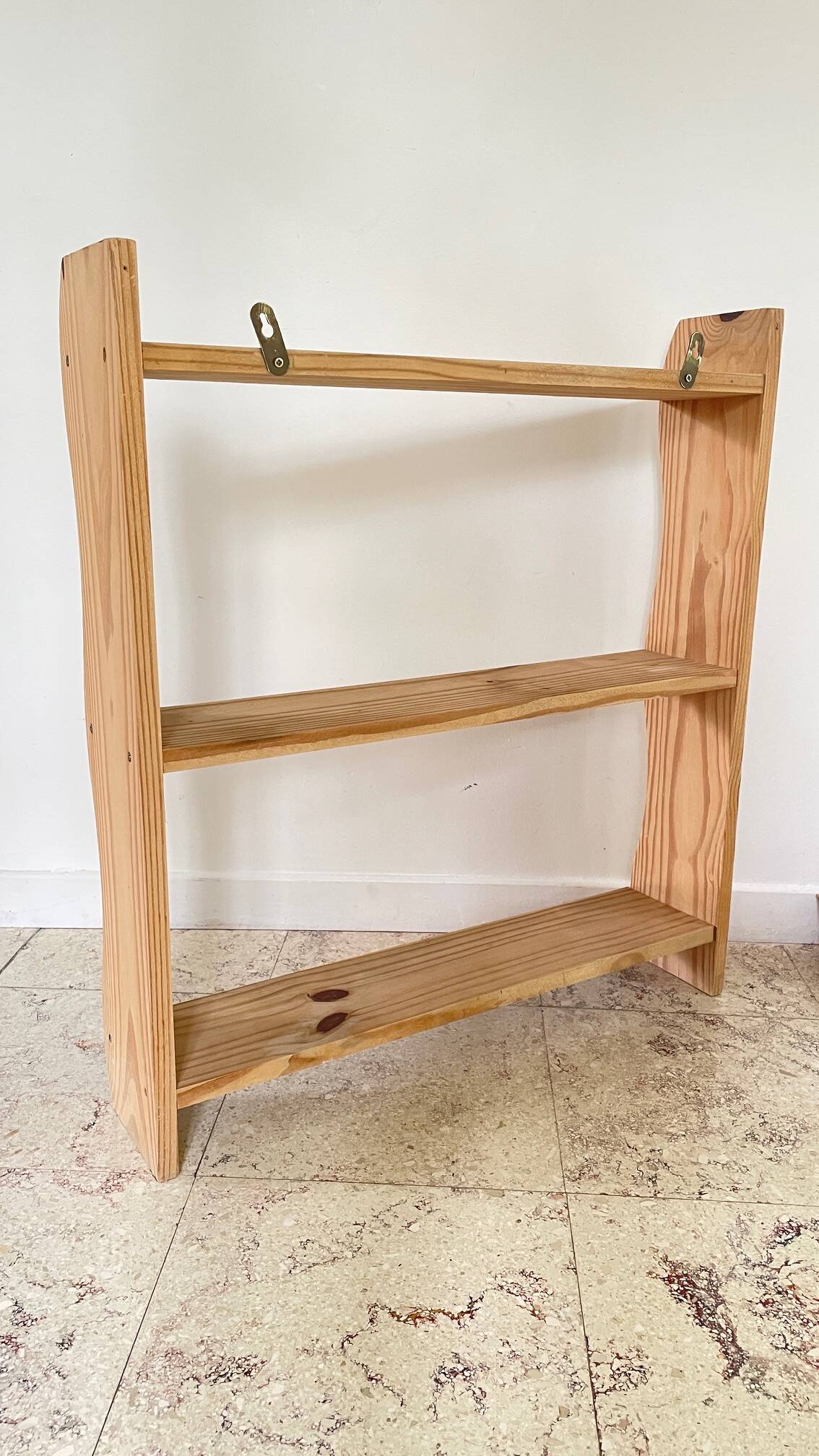 Vintage Solid Wood Shelf (Tabletop or Wall Mounted)