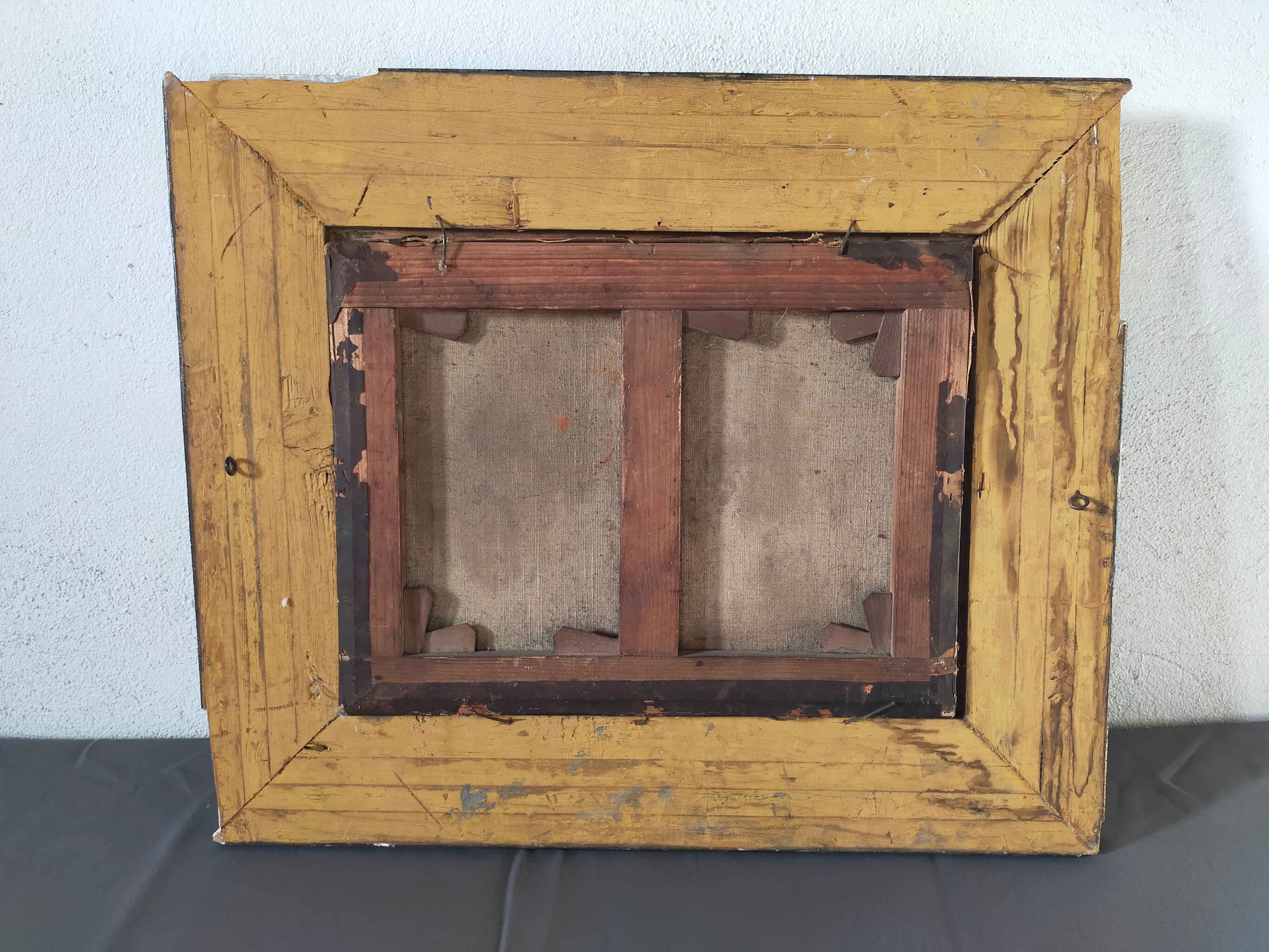 Animated landscape oil on canvas Italian School late eighteenth