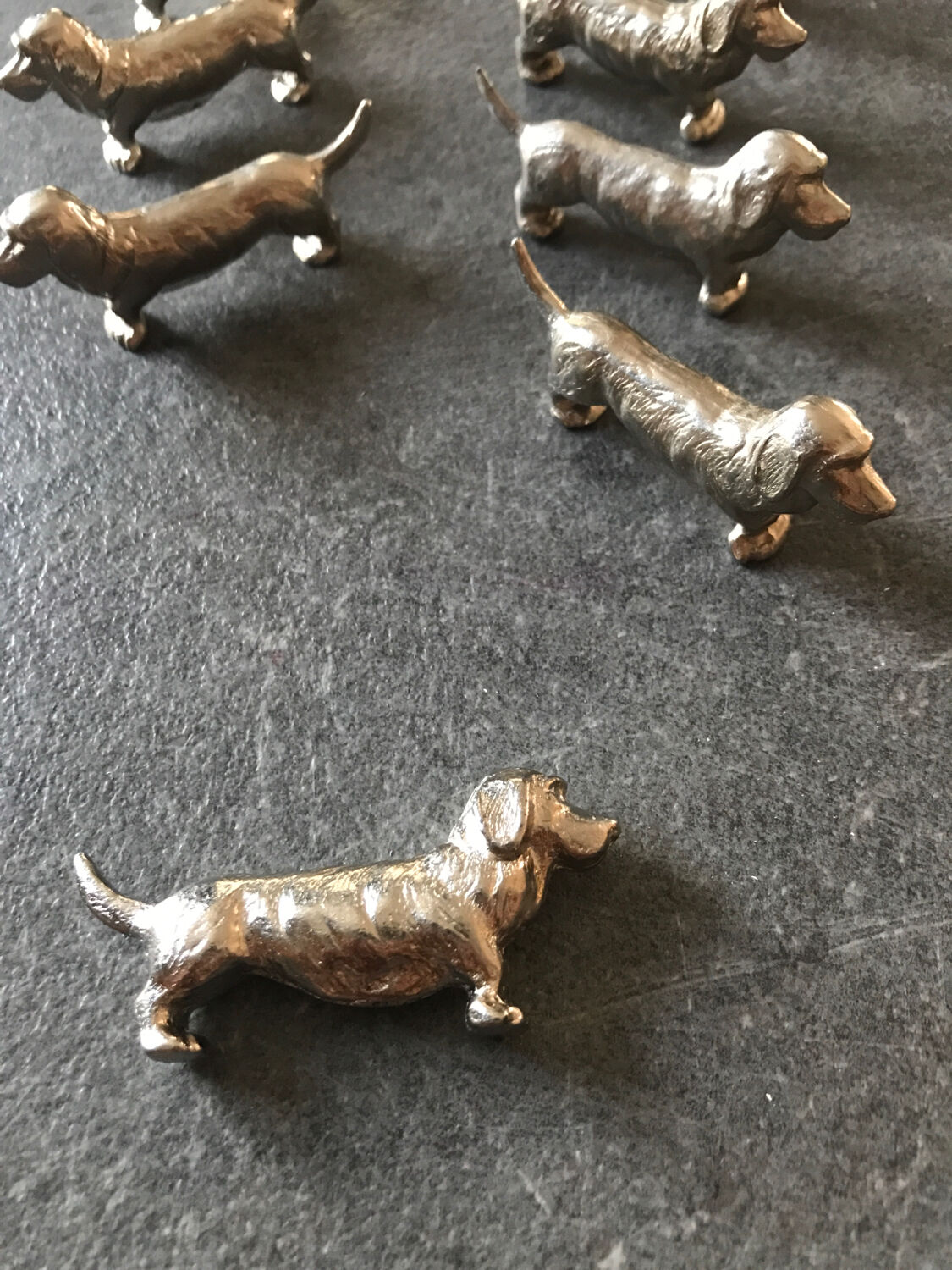 Dachshund knife holders