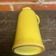 Old Yellow Glazed Ceramic Pitcher Vintage Kitchen #D427