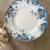 Lot 5 mismatched iron earth flat plates