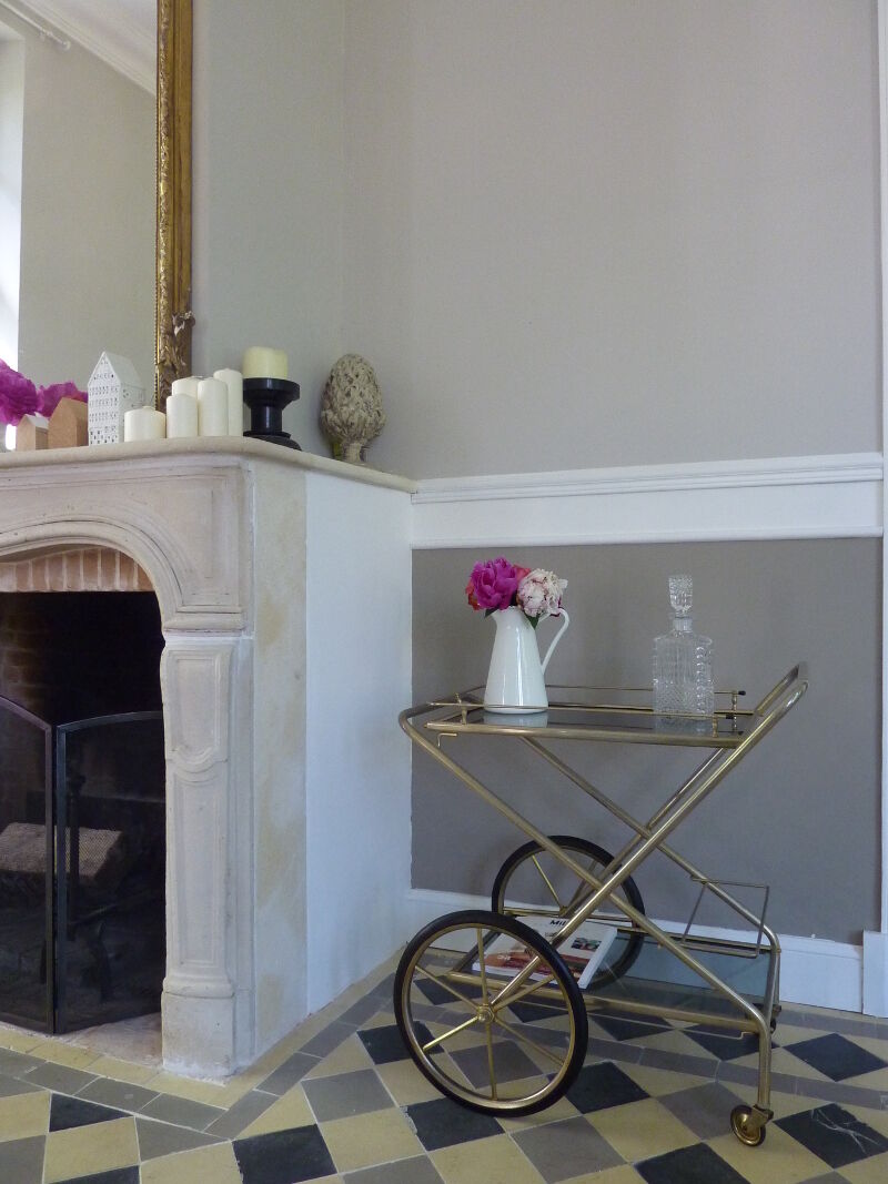 Golden folding trolley