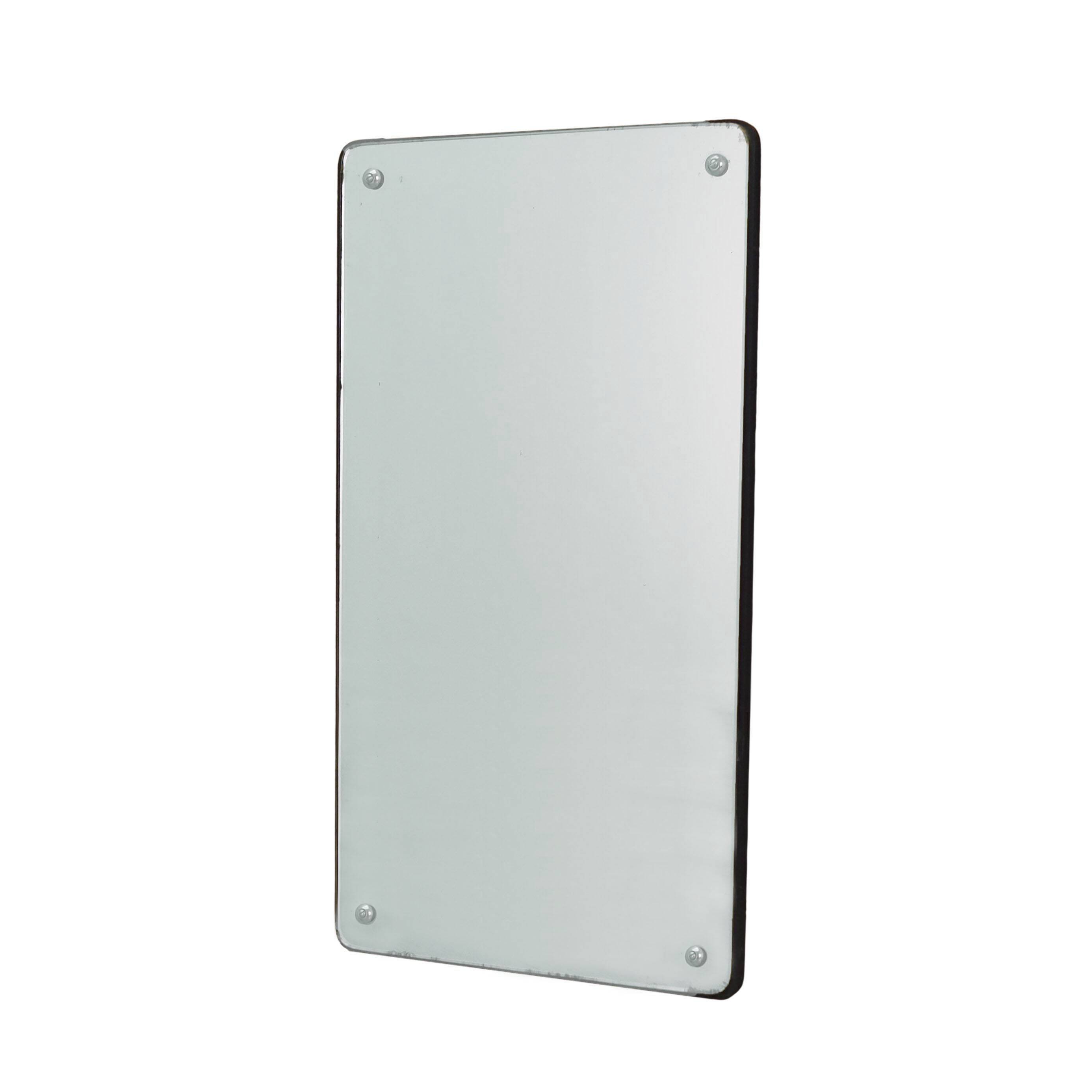 Mirror in a wooden frame, Danish design, 1970s, made in Denmark