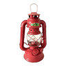 Small vintage red storm lamp lantern