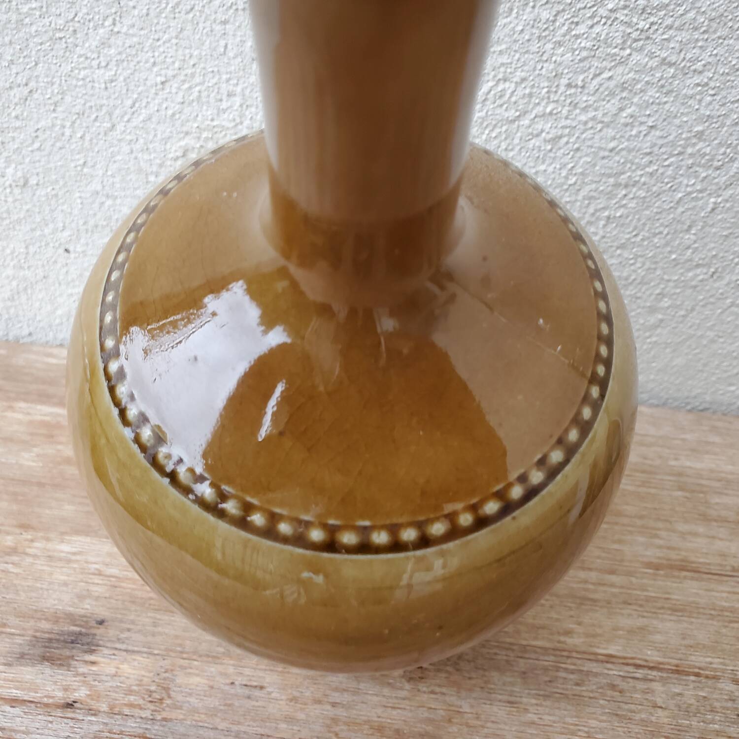 Pont-des-Vernes sandstone bottle signed