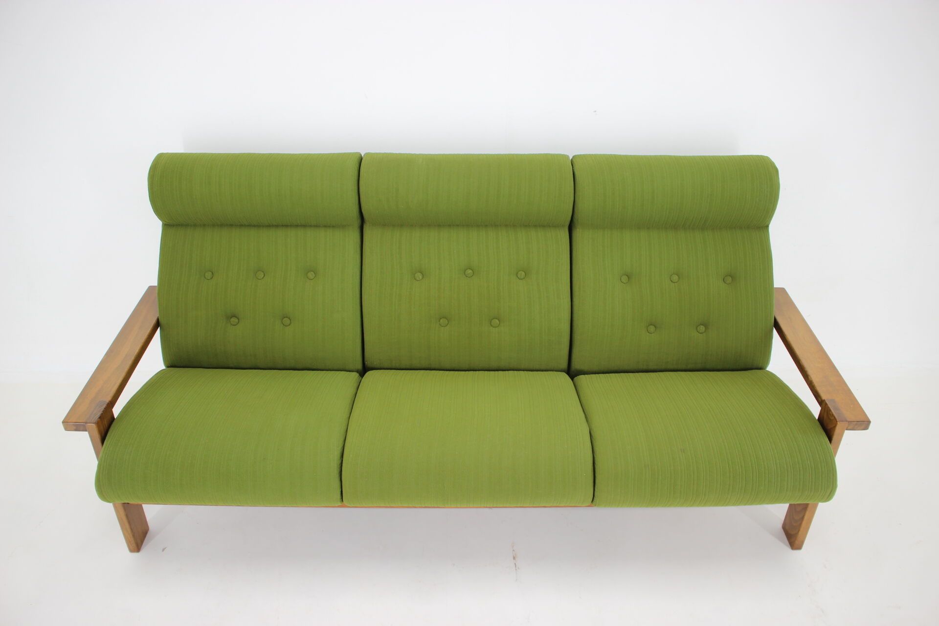 1970s Living Room Beech Set, Czechoslovakia