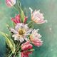 Old oil on canvas signed Paul Follain. 1915