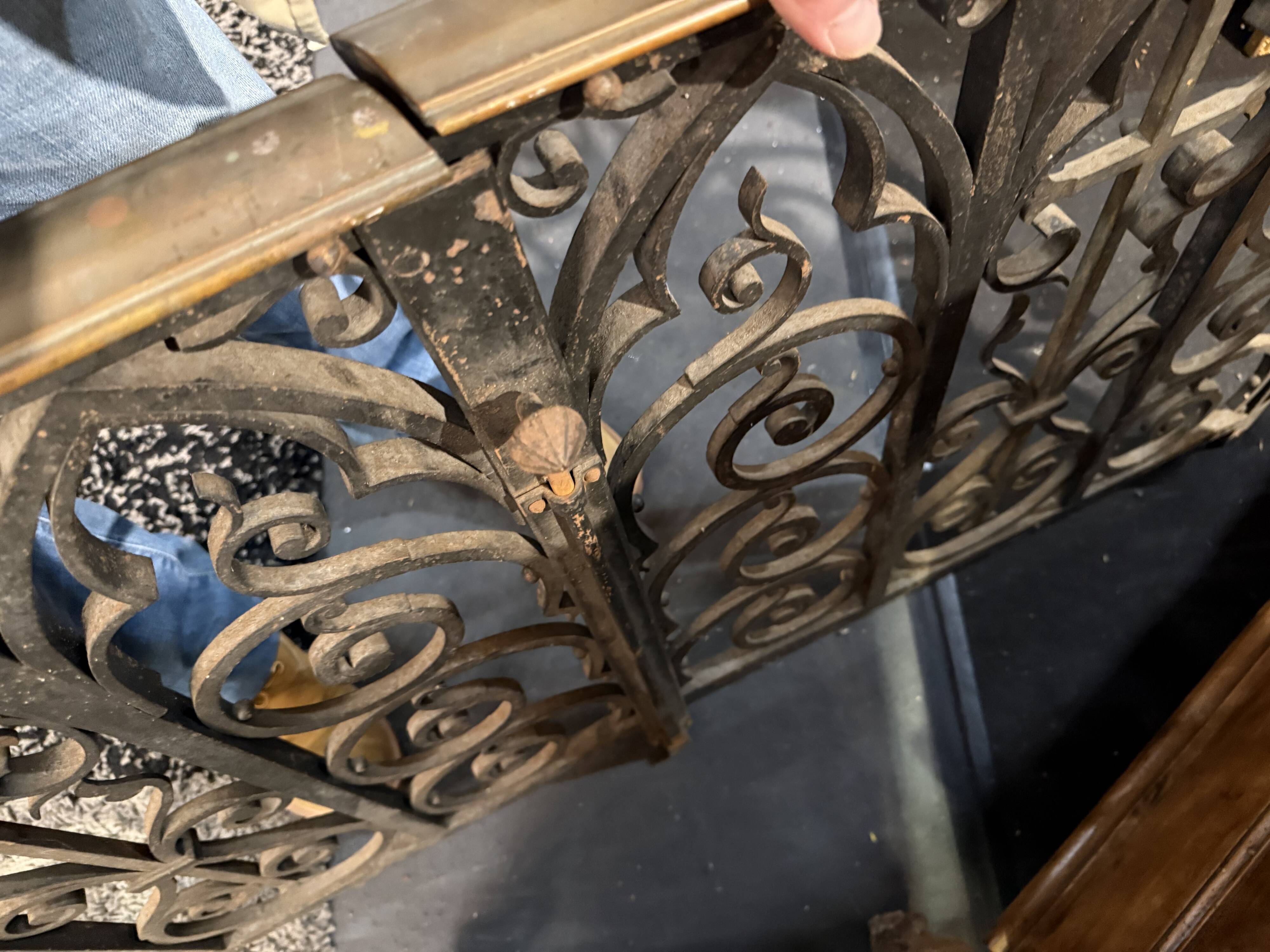 Pair of altar grilles