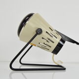 Mid-century infra table lamp,r ed light, circa 1980's