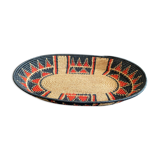 Woven ethnic basket, 60s