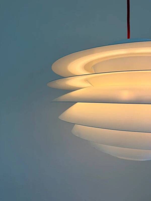Vintage LYFA Verona - Sven Middelboe - 7 shades version - Danish design lamp