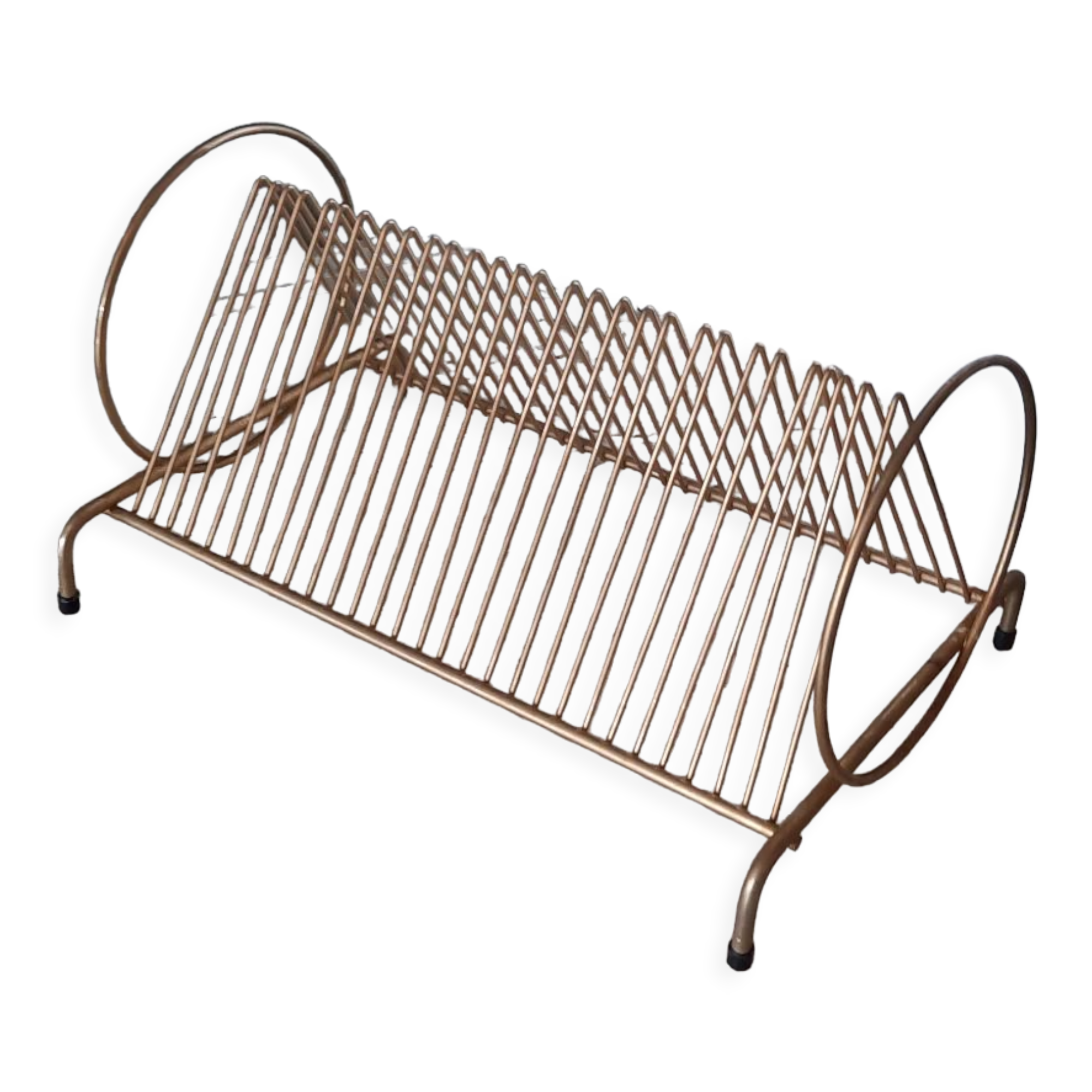 Vintage metal vinyl record range