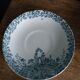 Saint Amand Lebacqz & Bouchart plates, Colombier pattern, early 20th century