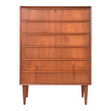 Mid-Century Danish Teak Chest of Drawers, 1960s.