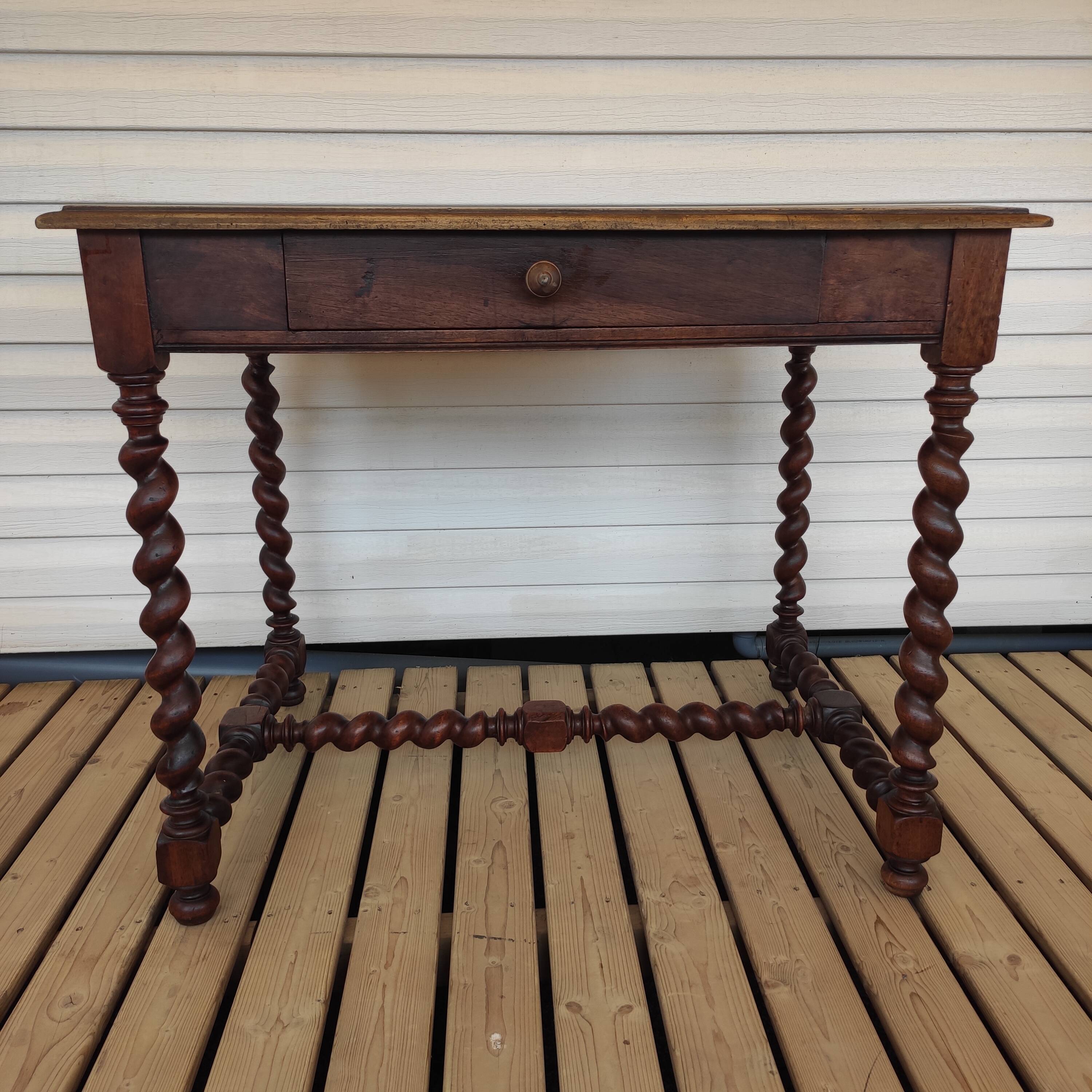 Old office table Louis XIII style