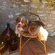 Vintage rattan armchair