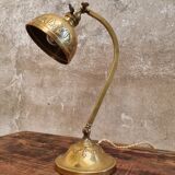 Antique table lamp copper desk lamp