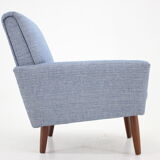 1960s Danish Teak Armchair -Newly upholstered