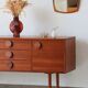 Petite enfilade scandinave sapelli – Design anglais années 60